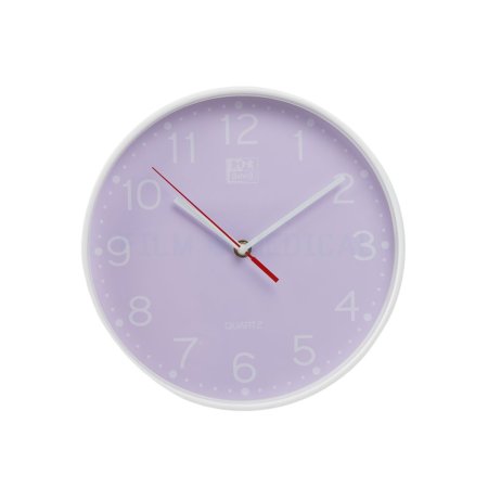 Lilac Wall Clock